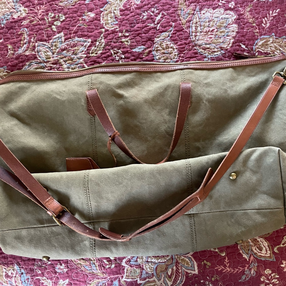 Madewell Canvas Duffle bag